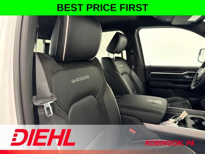 New 2026 Bright White Clear-Coat Exterior Paint RAM Laramie image 13