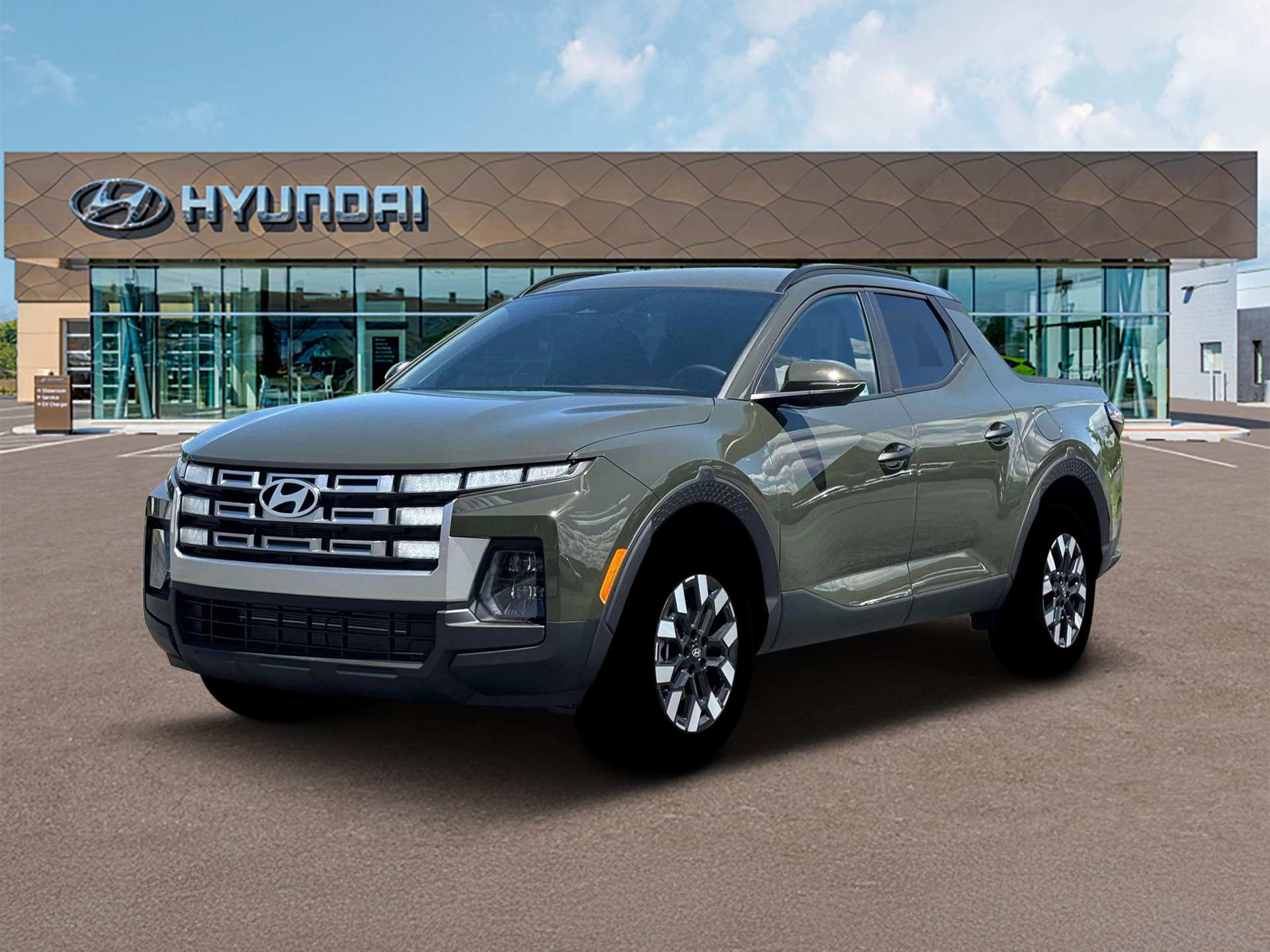 New 2026 Rockwood Green Hyundai SEL AWD image 1