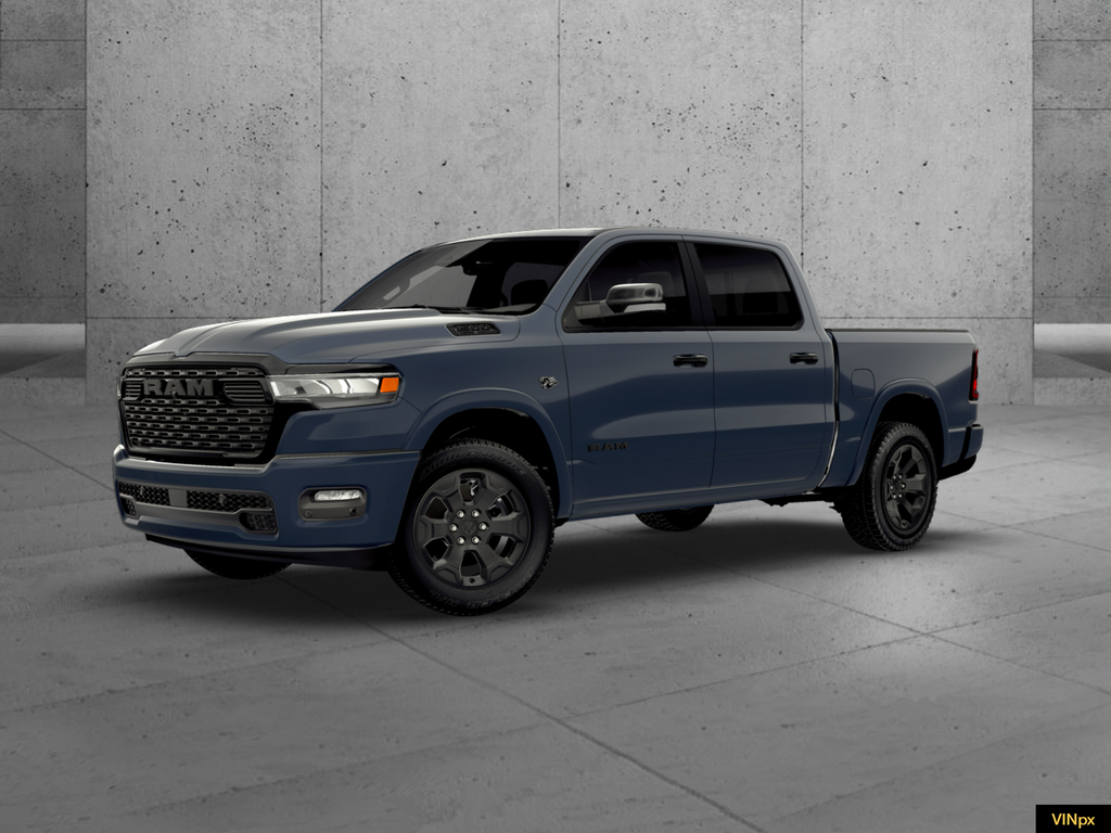 New 2026 Forged Blue Metallic Exterior Paint RAM Big Horn/Lone Star image 1