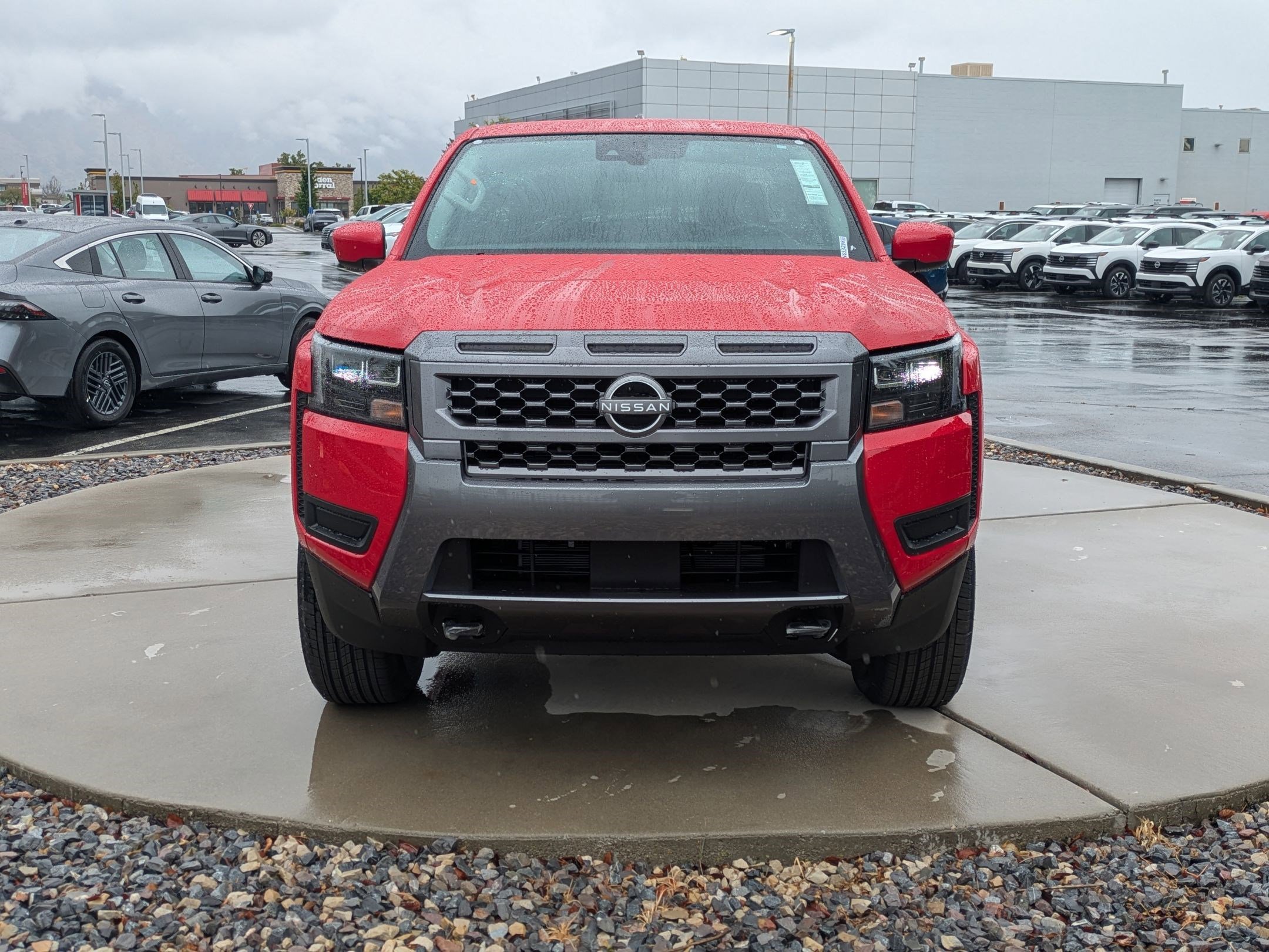 New 2026 Red Alert Nissan Crew Cab SV Long Bed image 9