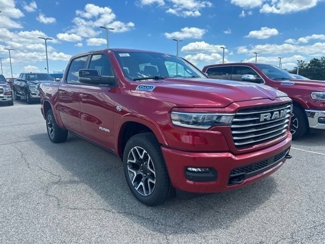 New 2026 Molten Red Pearl-Coat Exterior Paint RAM Laramie image 3