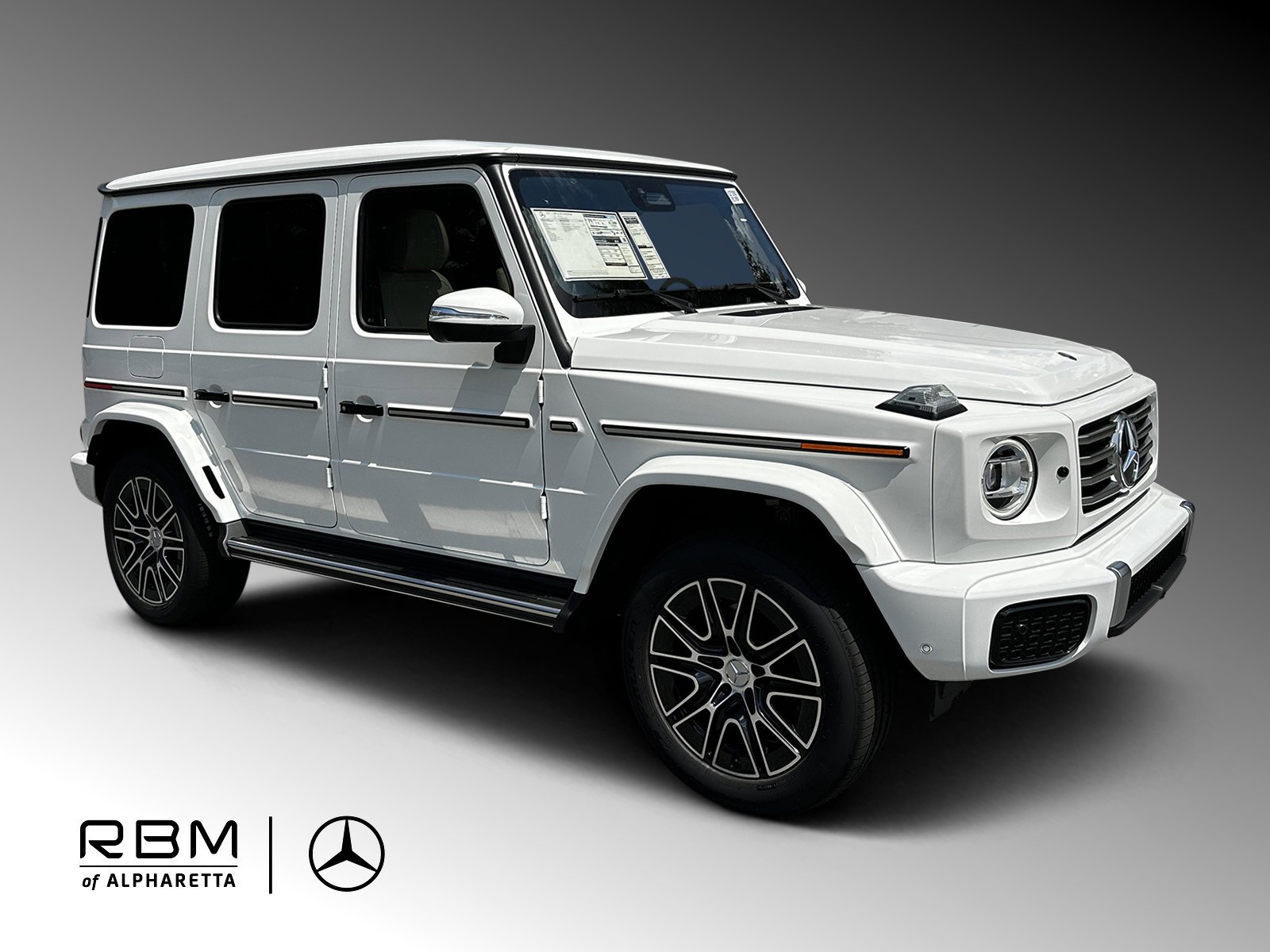 New 2027 Polar White Mercedes-Benz G 580e image 1