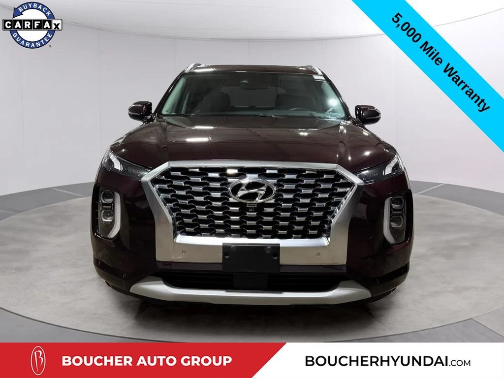 Certified Used 2021 Sierra Burgundy Hyundai Limited image 8