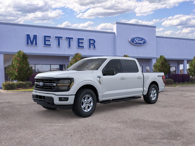White 2026 Ford F-150 Pickup Truck Four-Wheel Drive 