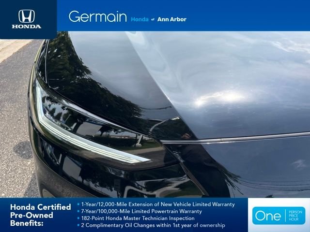 Certified Used 2025 Crystal Black Pearl Honda LX image 3