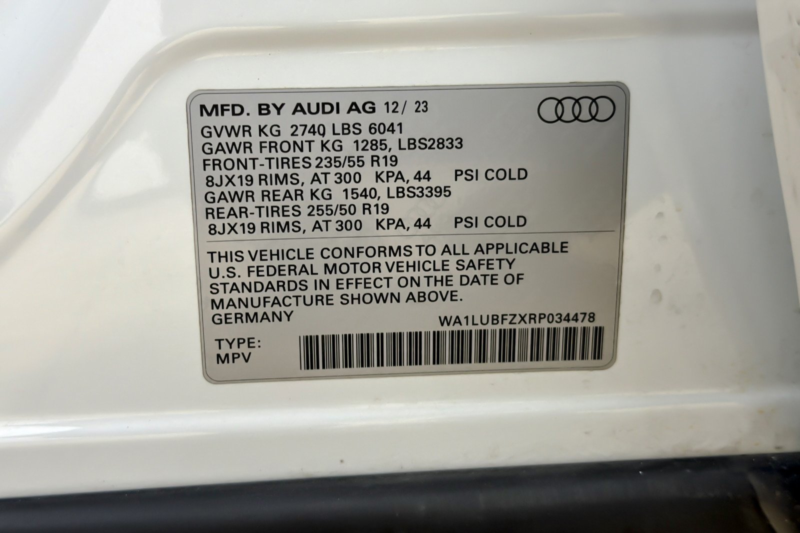 Certified Used 2024 Glacier White Metallic Audi Premium Plus 55 quattro image 28