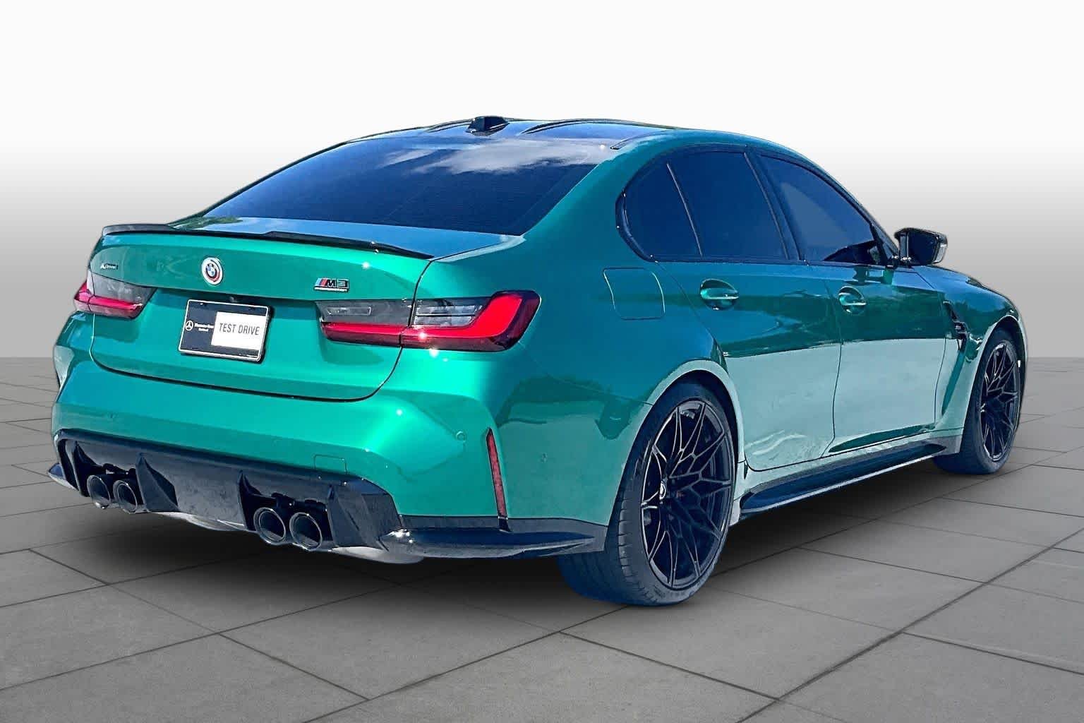 Used 2025 Isle of Man Green Metallic BMW Competition xDrive image 12