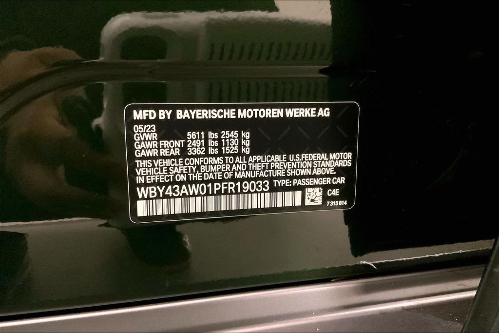 Certified Used 2023 Green Metallic BMW eDrive35 image 30