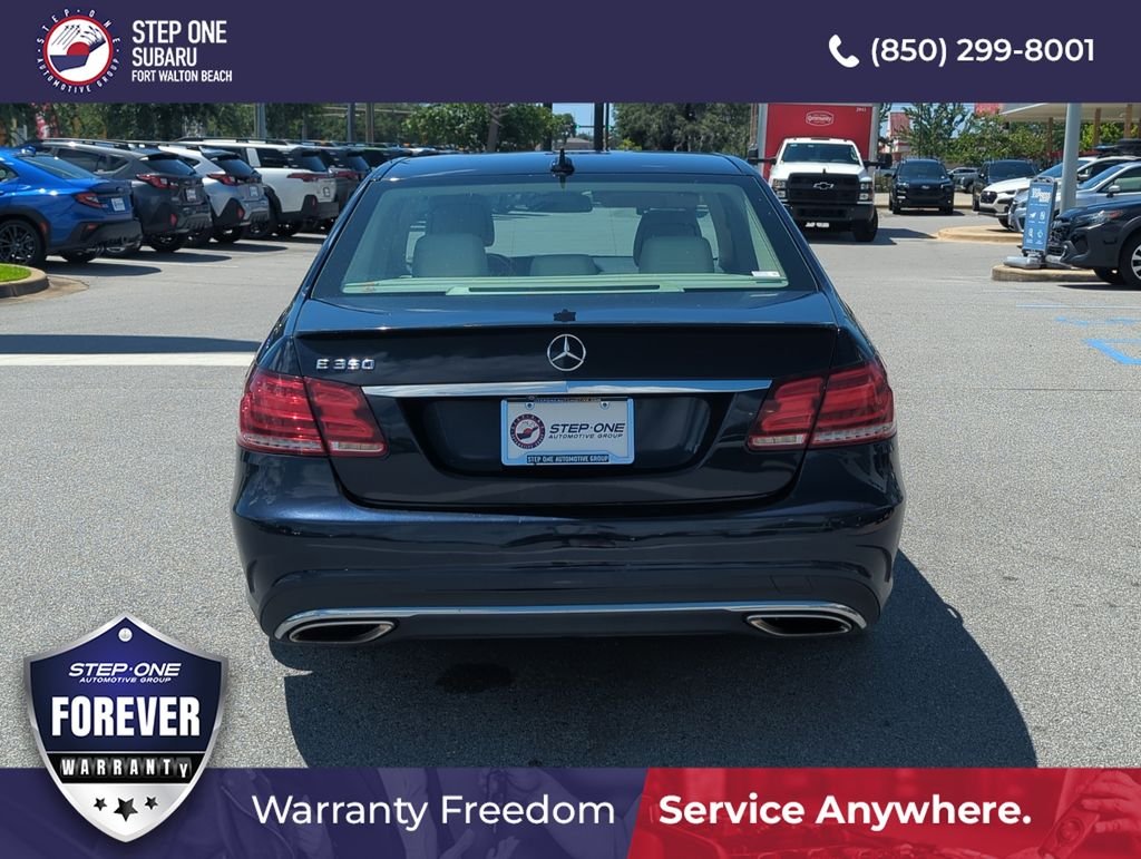 Used 2016 Blue Mercedes-Benz E 350 image 6