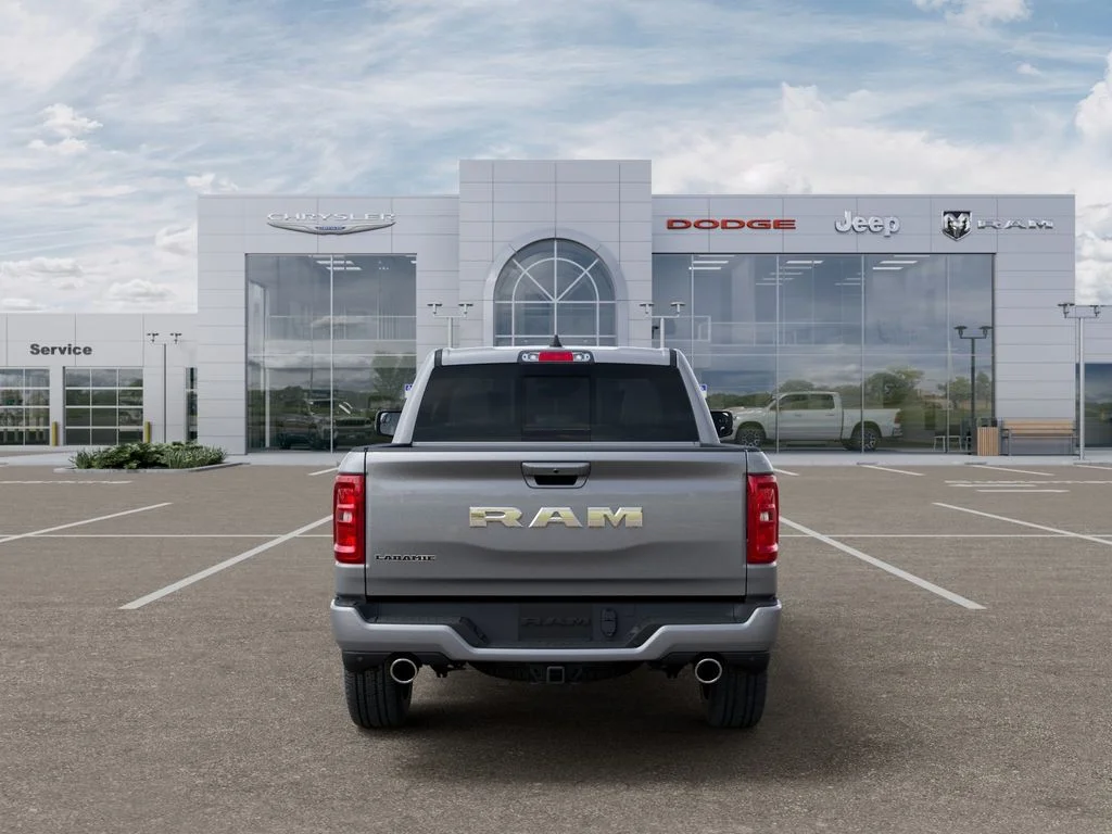 New 2026 Billet Silver Metallic Clear-Coat Exterior Paint RAM Laramie image 8