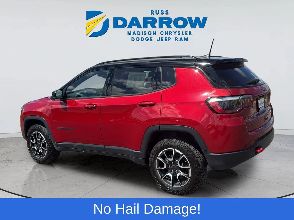 Used 2025 Red Jeep Trailhawk image 3