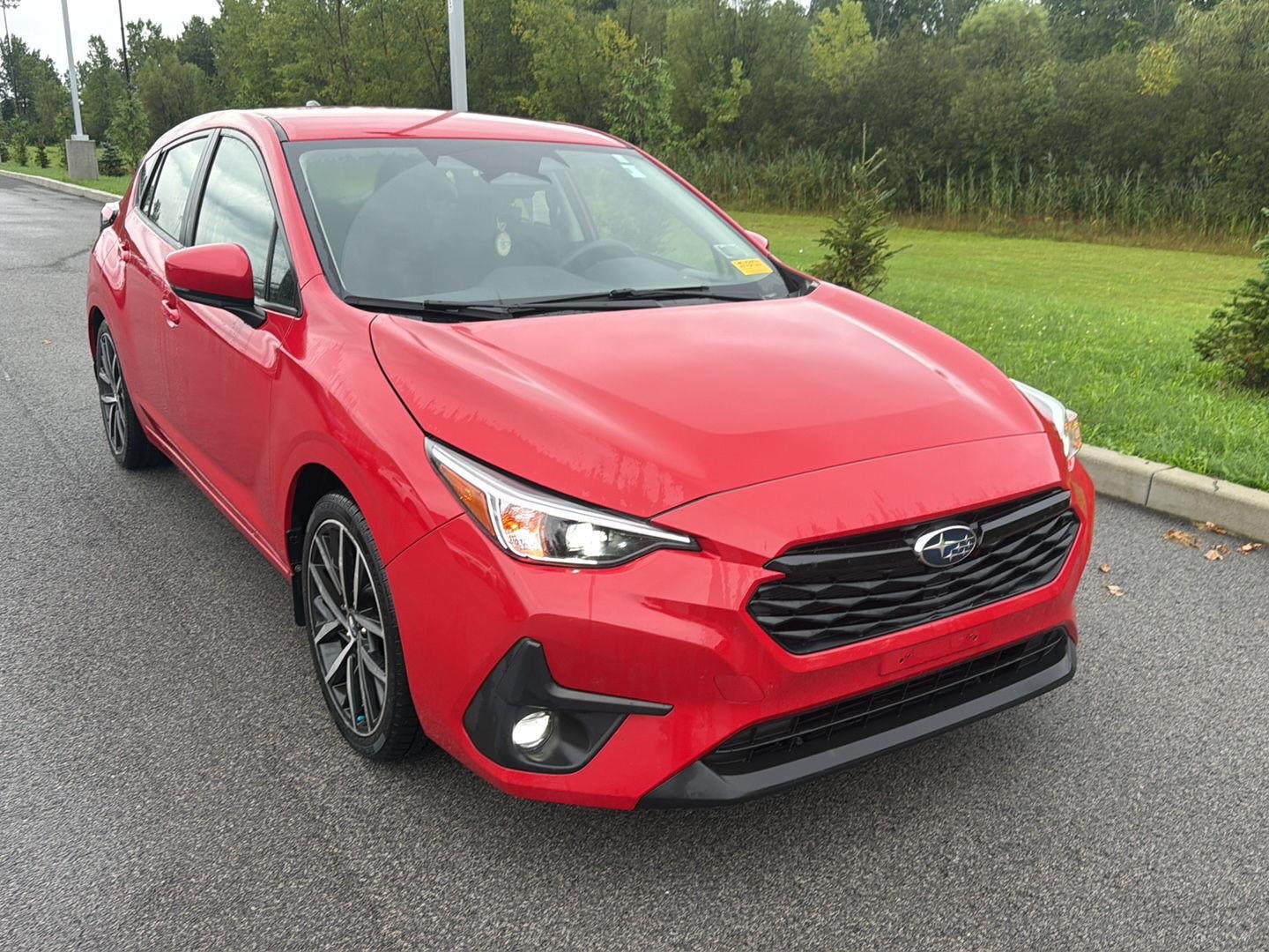 Used 2024 Pure Red Subaru Sport image 2