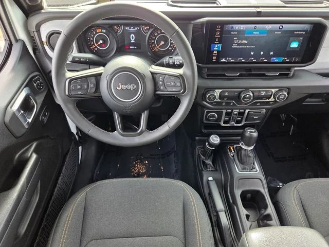 Used 2025 Bright White Clearcoat Jeep Sport S image 11