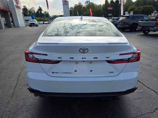Used 2025 White Toyota SE image 8