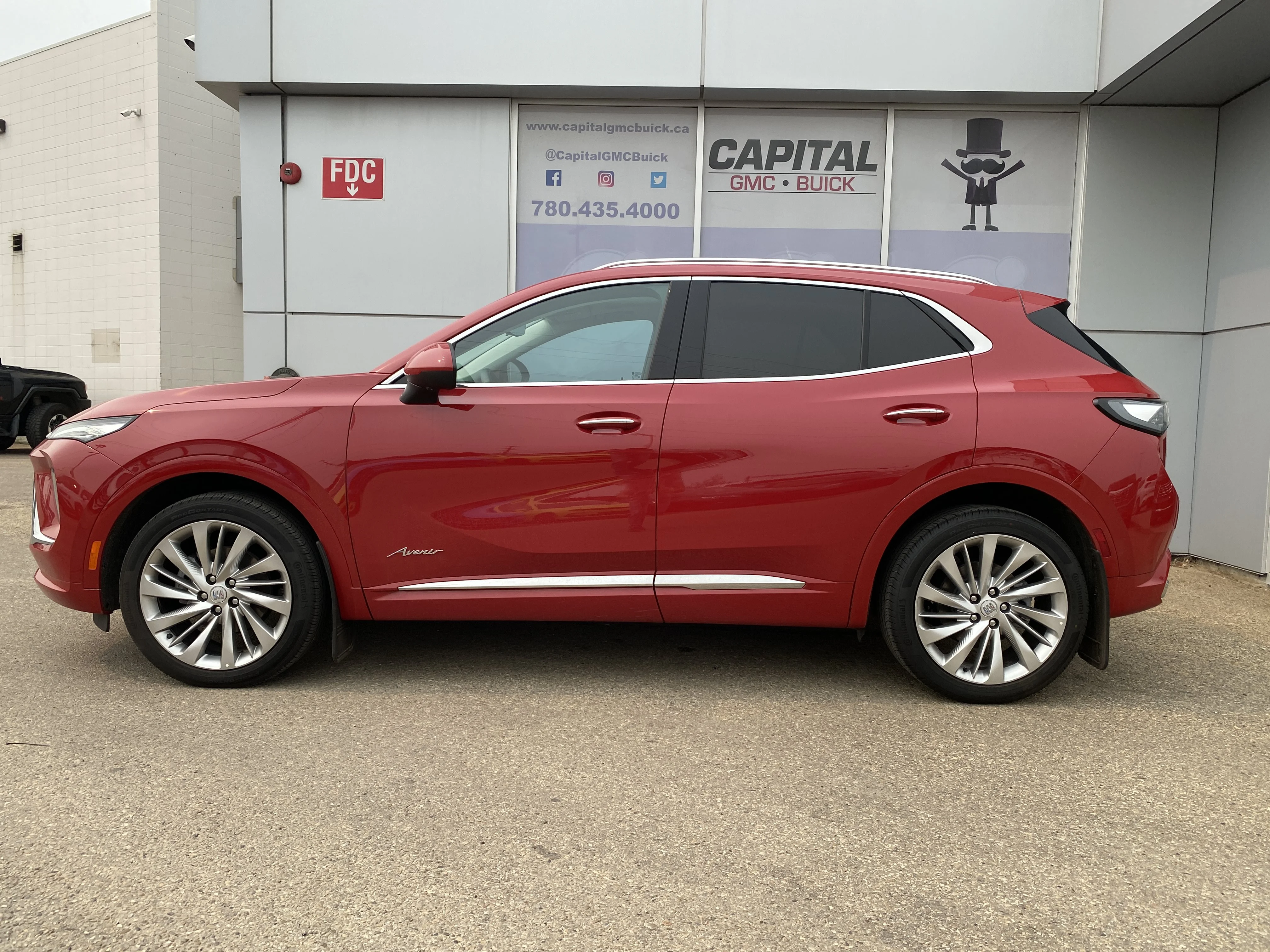 Certified Used 2025 Red Buick Avenir AWD image 2