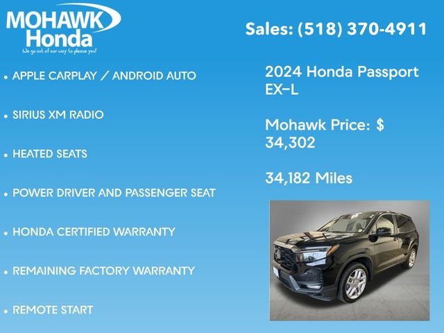2024 Honda Passport EX-L - Photo 16