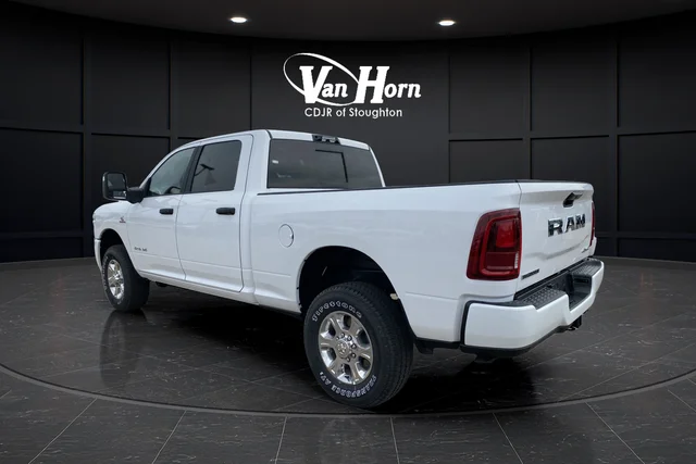 New 2025 Bright White Clearcoat RAM Big Horn image 3