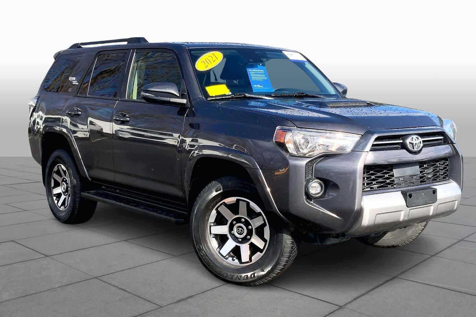 Used 2021 Magnetic Gray Metallic Toyota TRD Off Road Premium image 4
