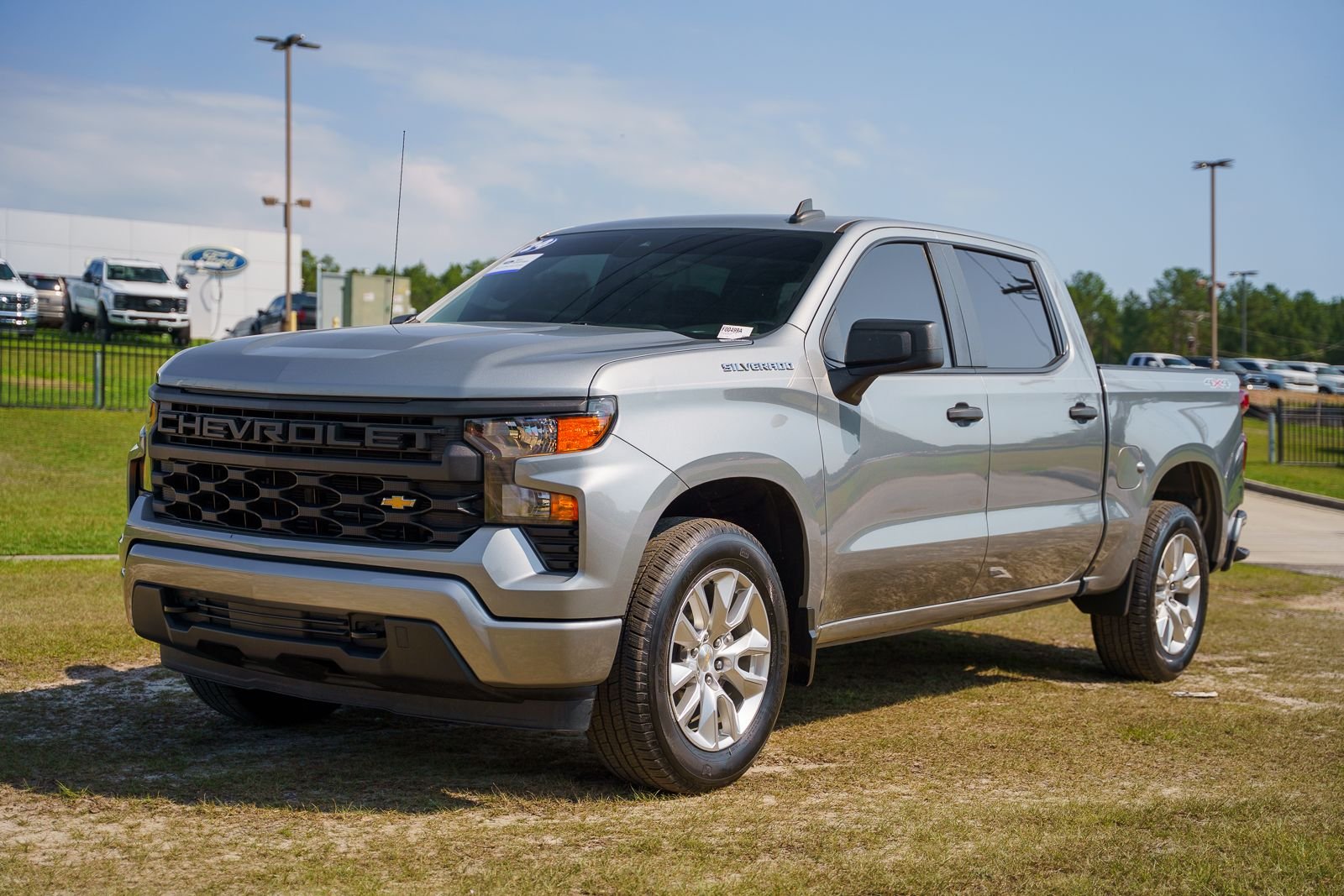 Certified Used 2024 Gray Chevrolet Custom image 3
