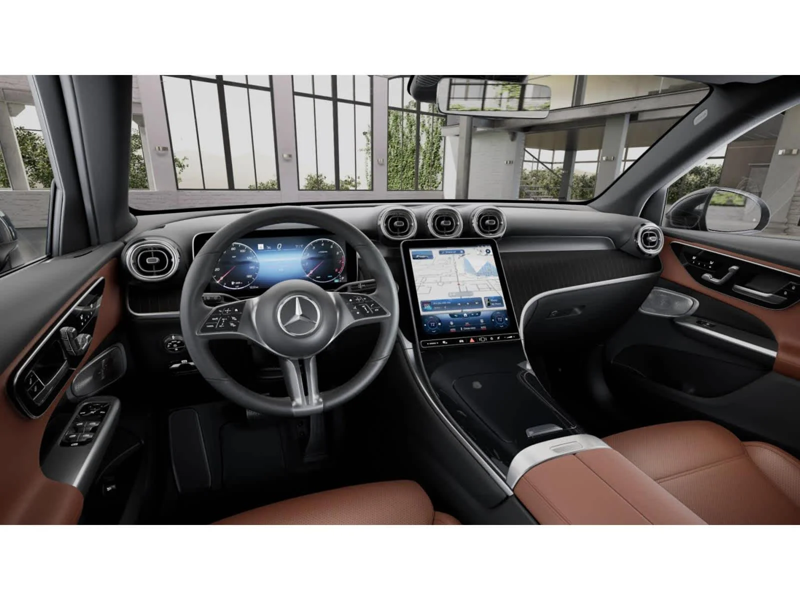 New 2026 Graphite Grey Metallic Mercedes-Benz GLC 300 image 2