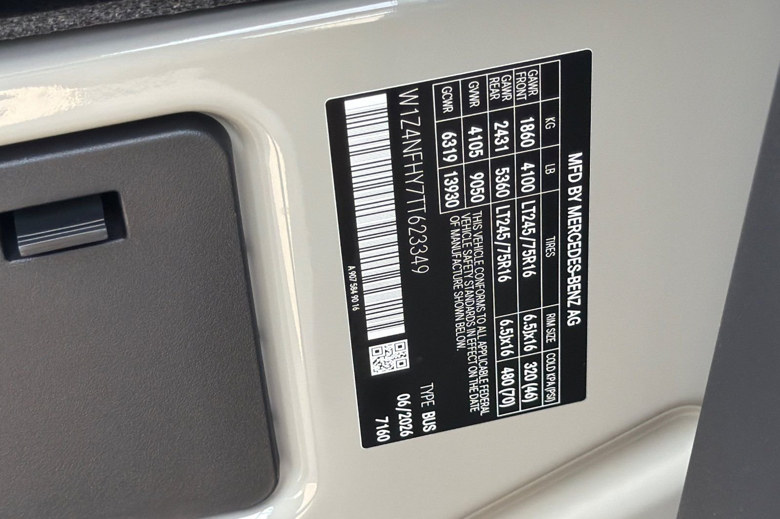 New 2026 Stone Gray Mercedes-Benz Passenger 144 WB image 35