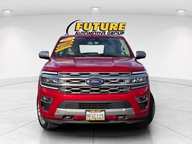 Used 2022 Red Ford Platinum image 2