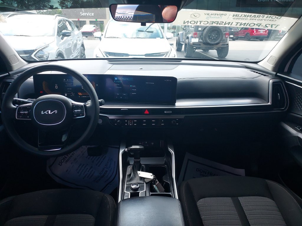 Used 2024 White Kia LX image 15