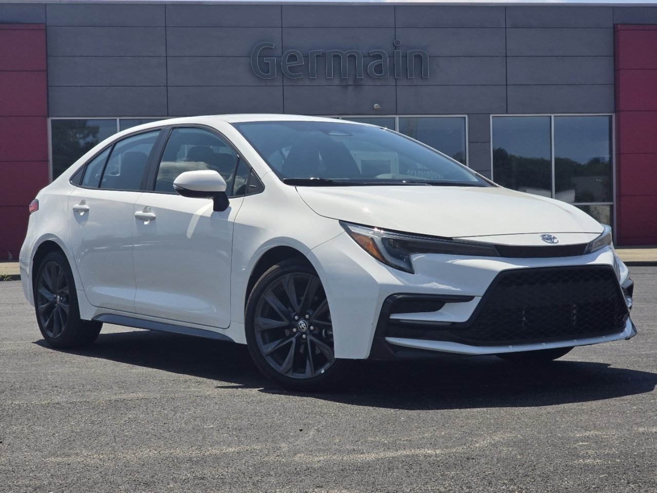 Certified Used 2024 White Toyota SE image 2