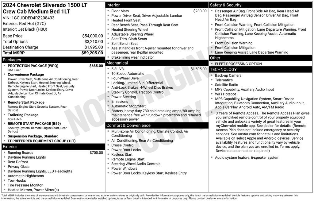 Used 2024 Red Chevrolet LT image 5