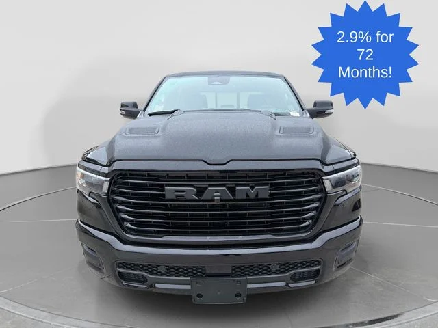 New 2026 Diamond Black Crystal Pearl-Coat Exterior Paint RAM Laramie image 12