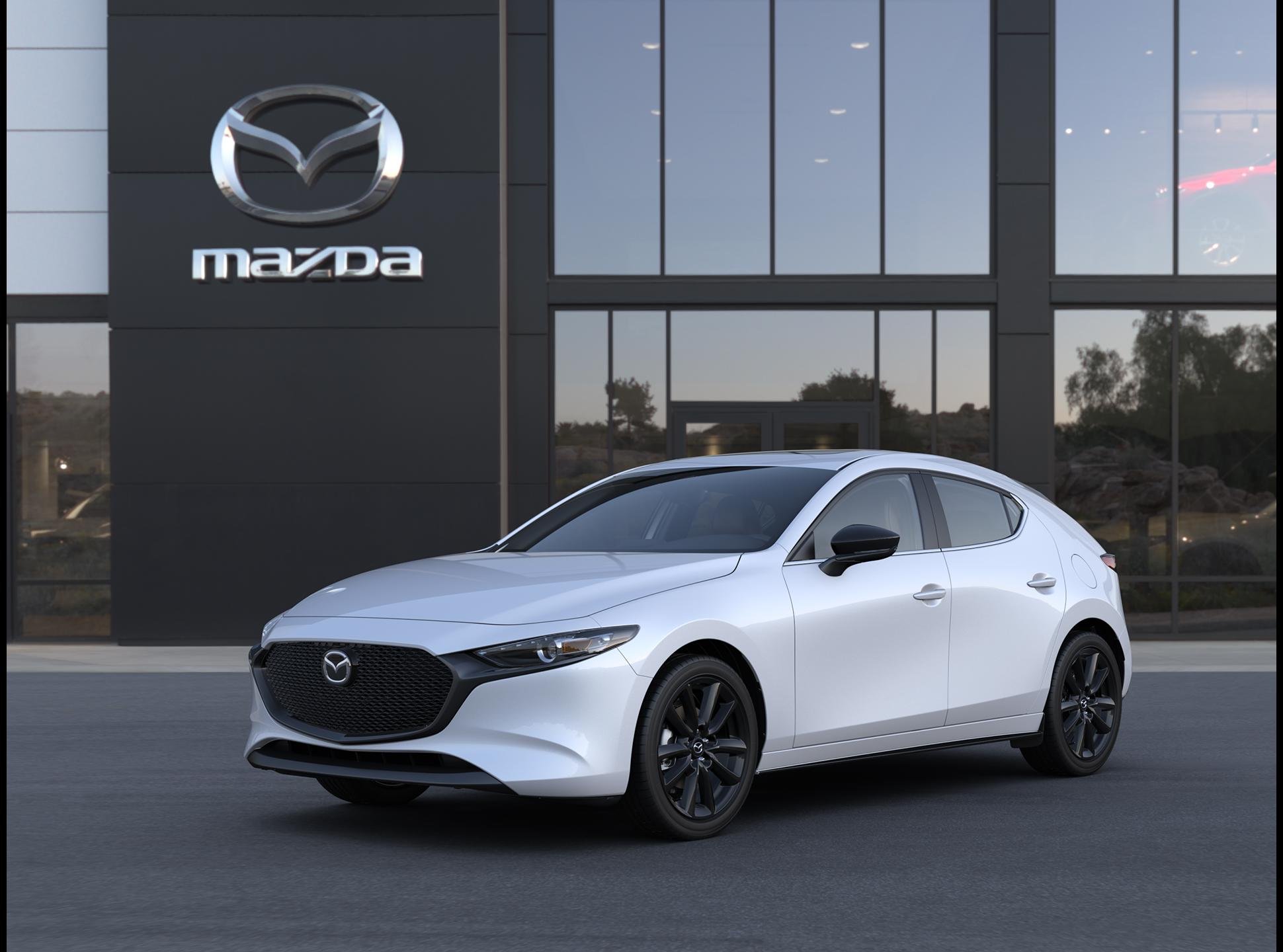 New 2026 Snowflake White Pearl Mazda 2.5 S Carbon Edition AWD image 1