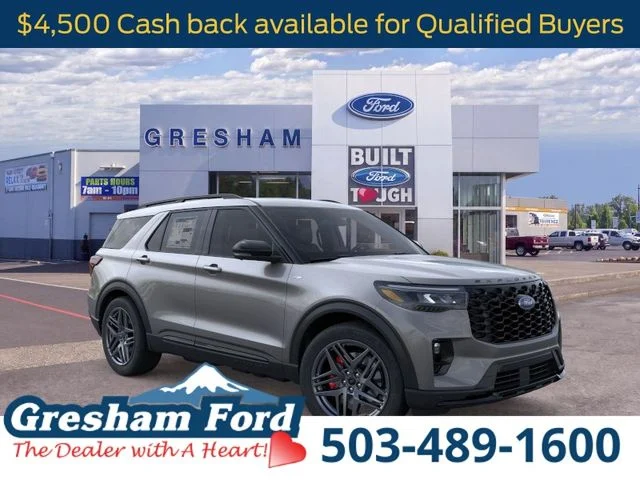New 2026 Carbonized Gray Metallic Ford ST-Line image 7