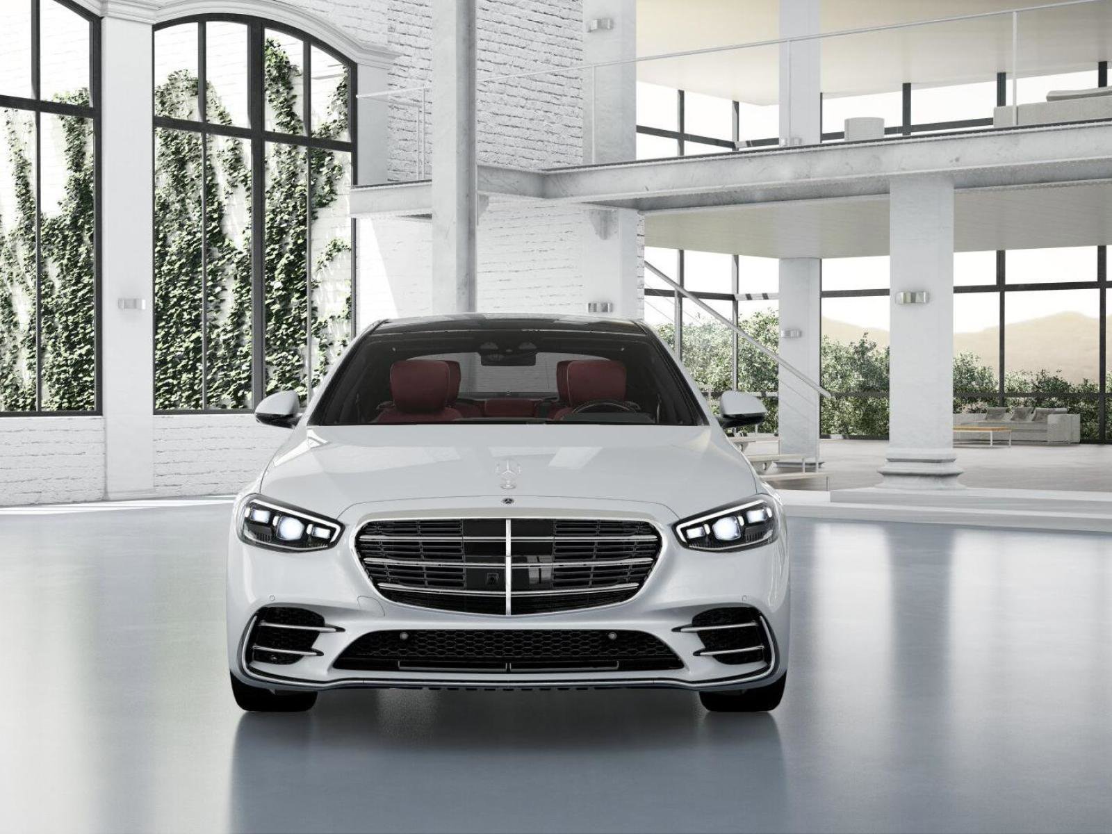 New 2026 MANUFAKTUR Moonlight White Metallic Mercedes-Benz S 580 image 7