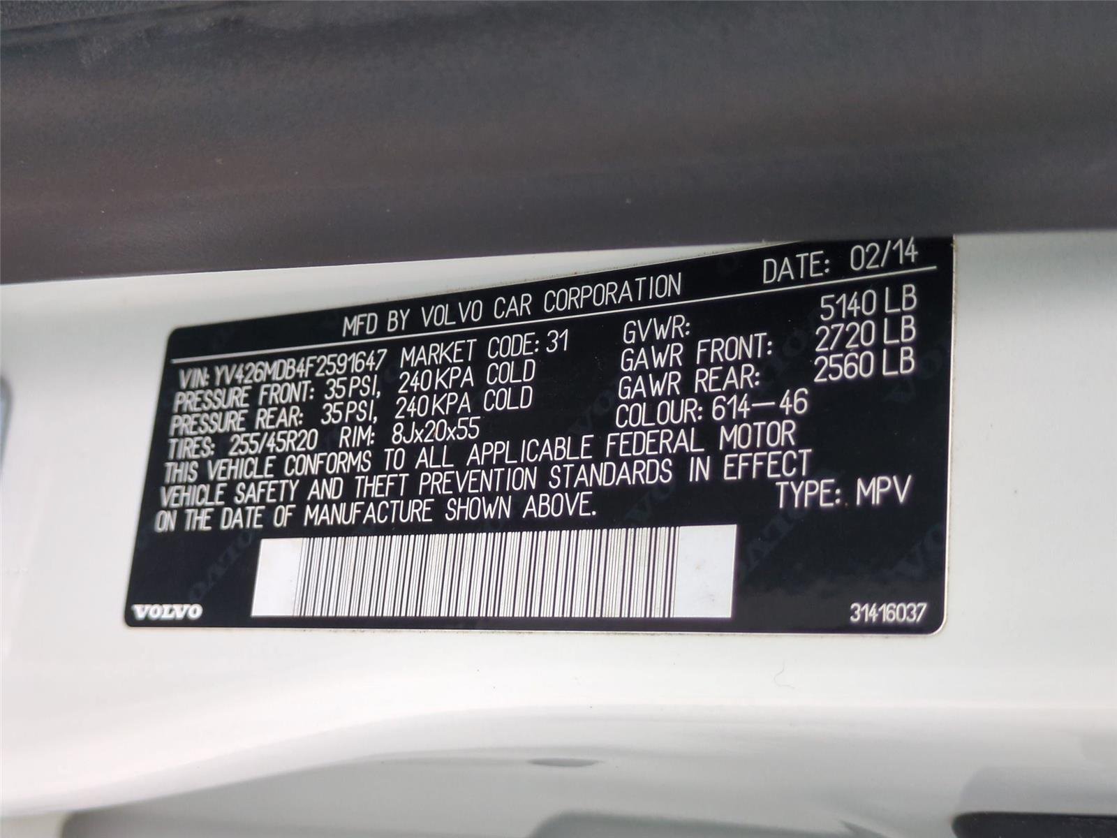 Used 2015  VOLVO  image 29