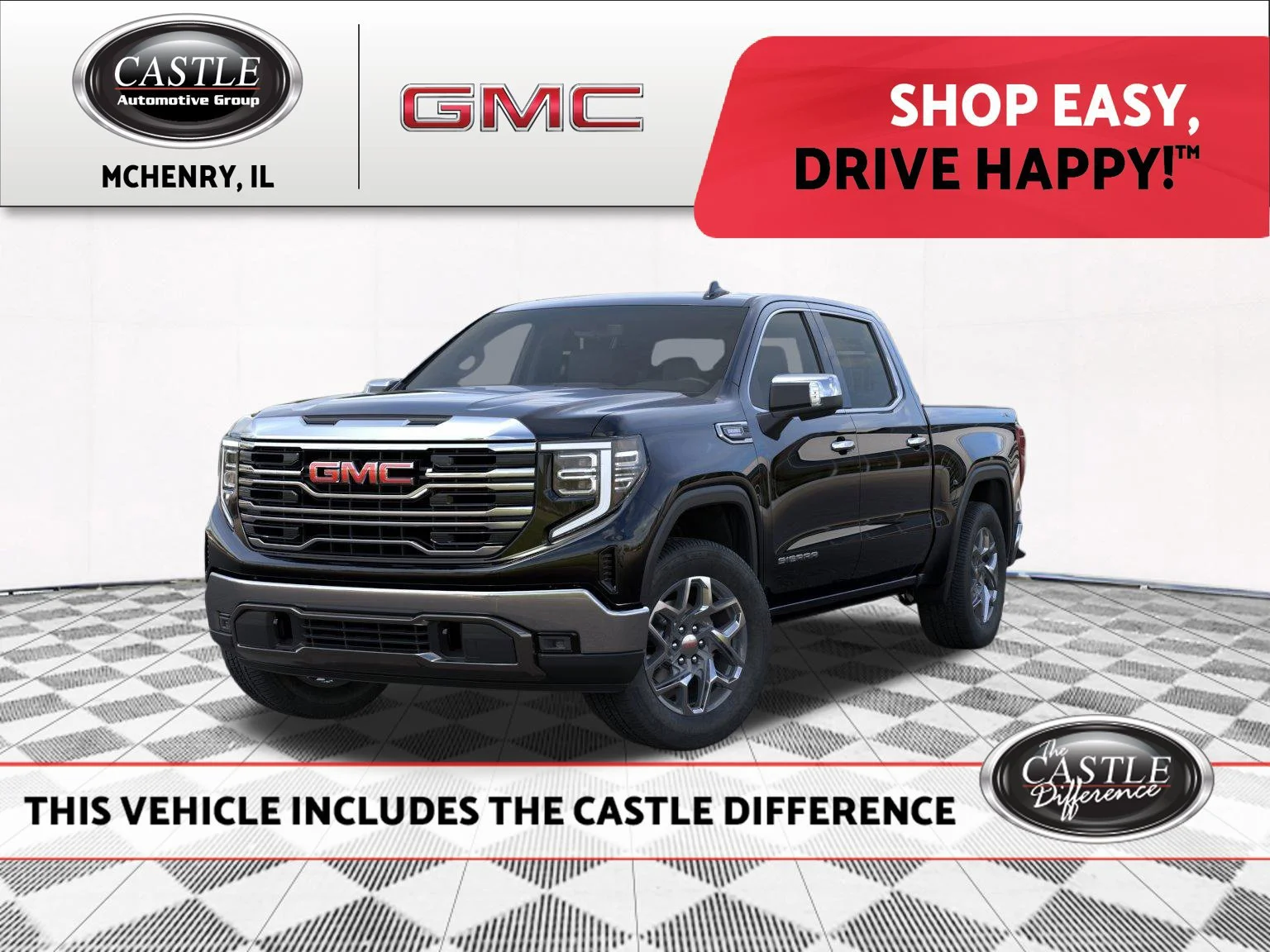 New 2026 Onyx Black GMC SLT image 1