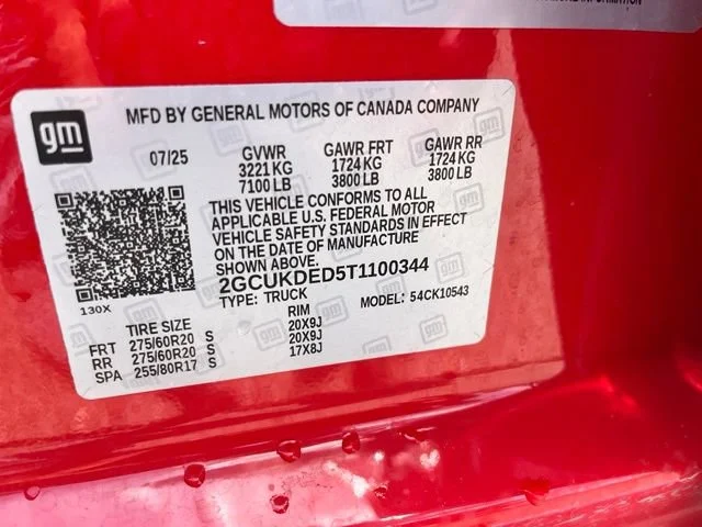 Used 2026 Red Hot Chevrolet LT image 14