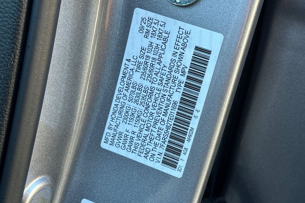 Used 2026 Solar Silver Metallic Honda Sport-L image 30