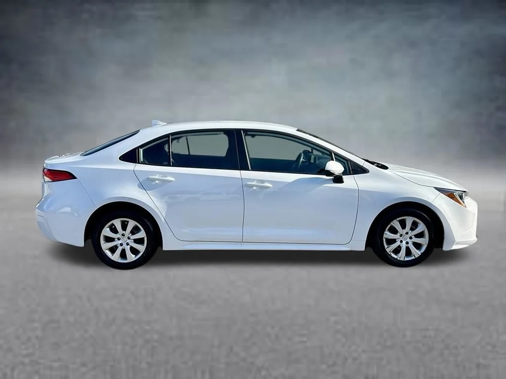 Used 2024 White Toyota LE image 4