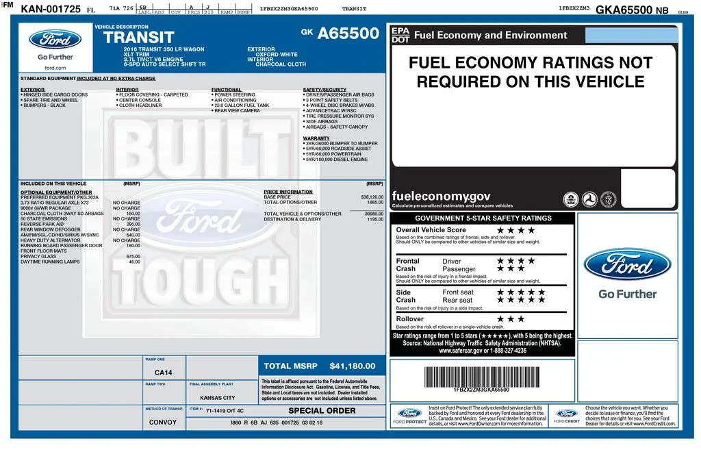 Used 2016 White Ford XLT image 6