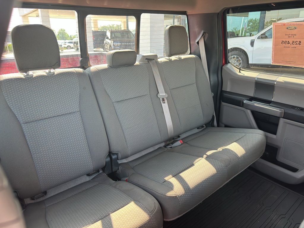 Used 2020 Rapid Red Metallic Tinted Clearcoat Ford XLT image 4
