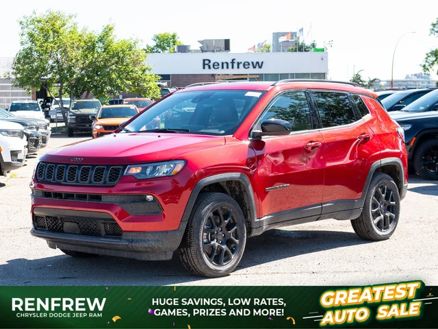 2026 Jeep Compass North Altitude* 4x4, Sunroof, Heated Seats, Alpine Audio