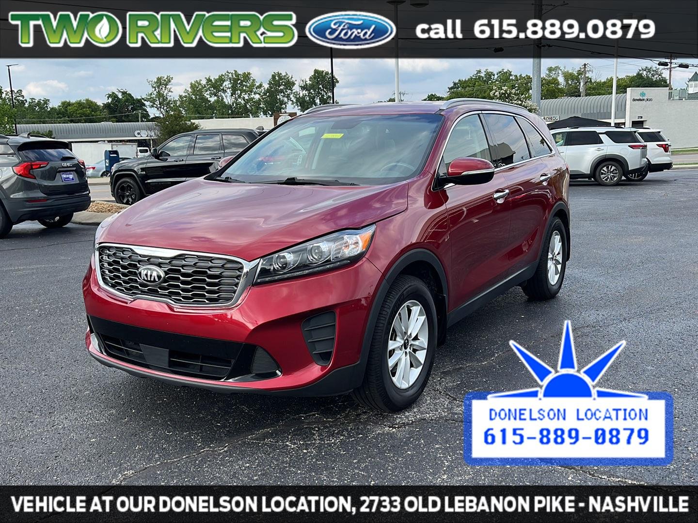 Used 2020 Passion Red Kia LX image 4