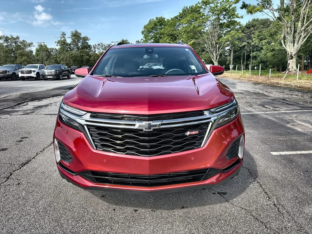 Used 2023 Radiant Red Tintcoat Chevrolet RS image 3