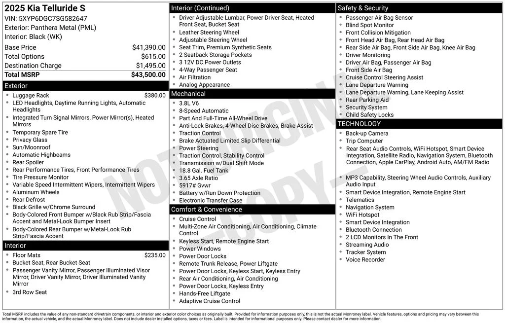 Used 2025 Gray Kia S image 16