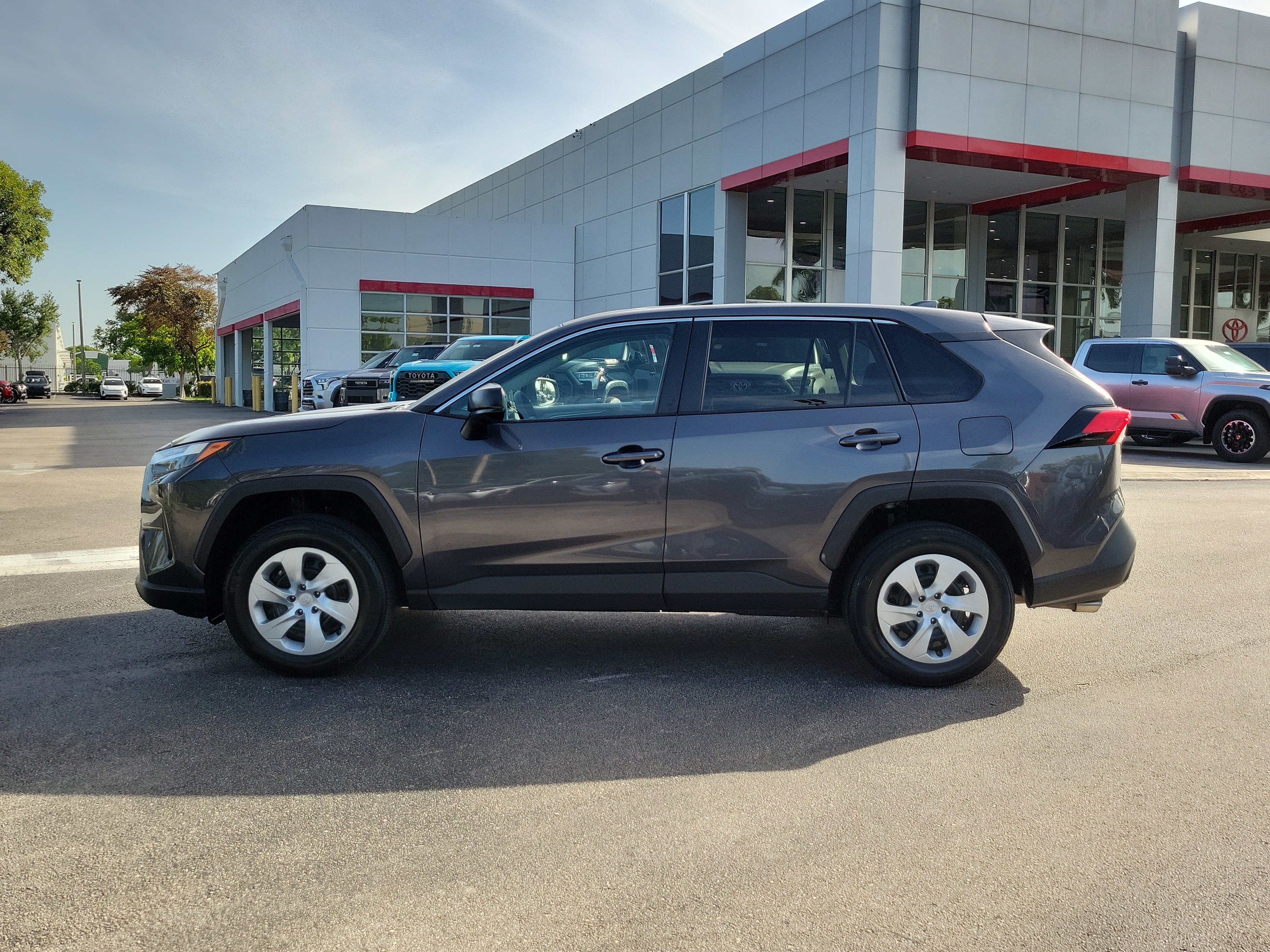 Used 2024 Magnetic Gray Metallic Toyota LE image 8