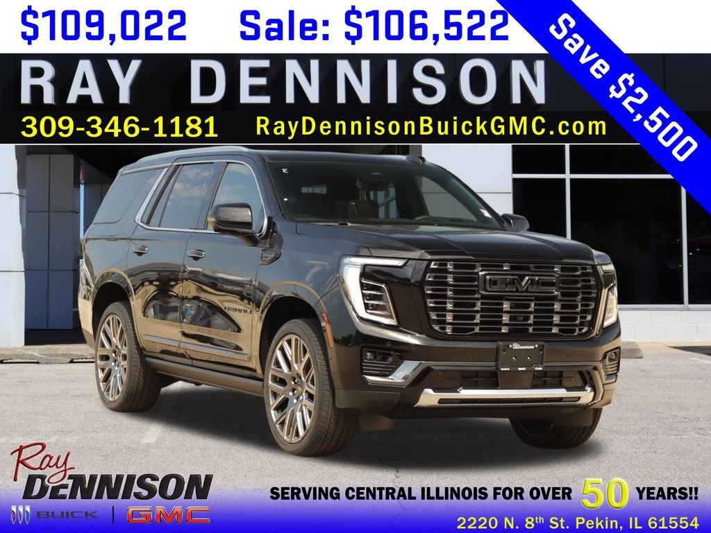 New 2026 Onyx Black GMC Denali Ultimate image 1