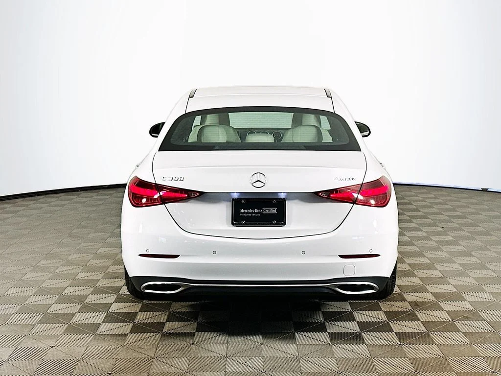 Used 2024 White Mercedes-Benz C 300 image 6