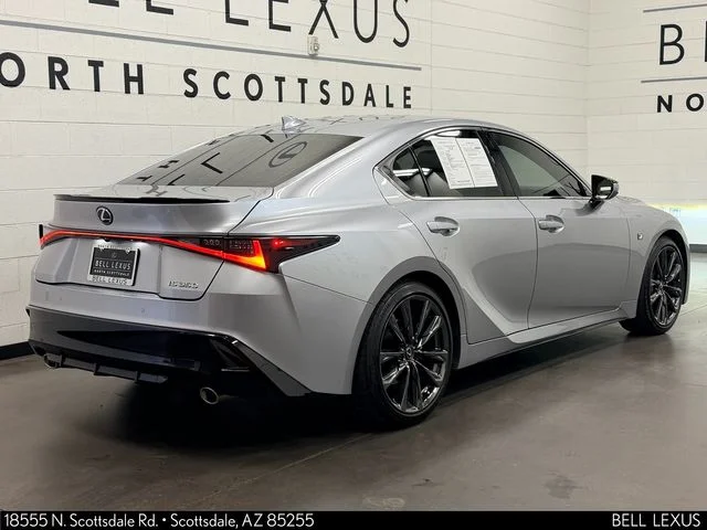 Certified Used 2024 Silver Lexus 350 F SPORT image 4