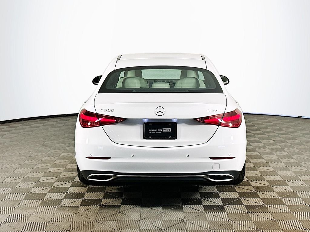 Certified Used 2024 White Mercedes-Benz C 300 image 6