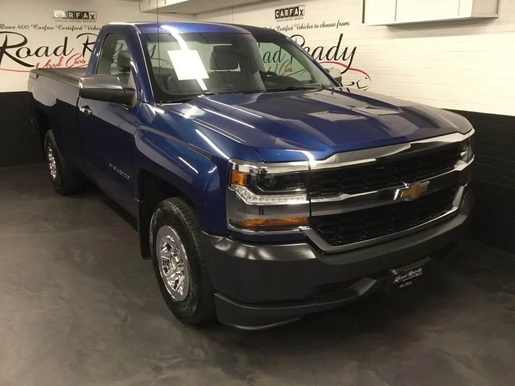 Used 2017 Blue Chevrolet WT image 2